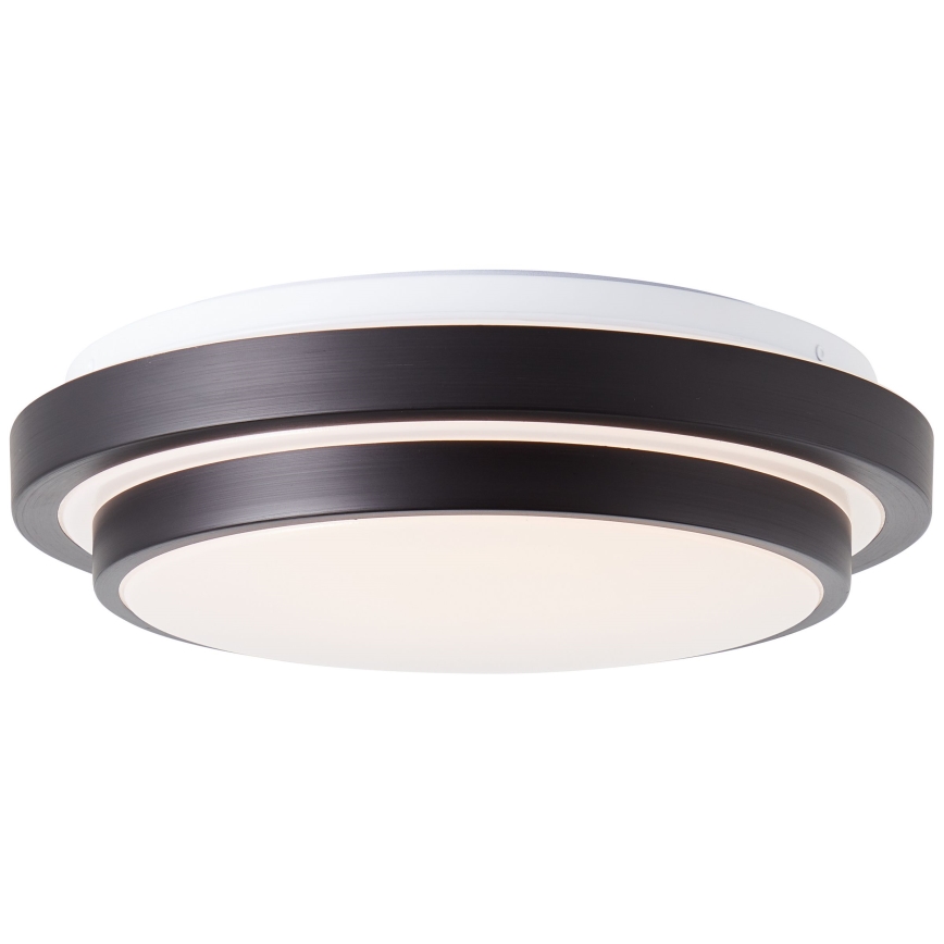 Brilliant - LED Plafonjera MALMÖ LED/12W/230V 3000K pr. 34,5 cm crno