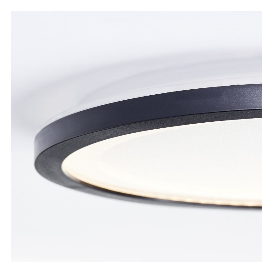 Brilliant - LED Plafonjera MOSAKO LED/16W/230V 3000K pr. 25 cm crno