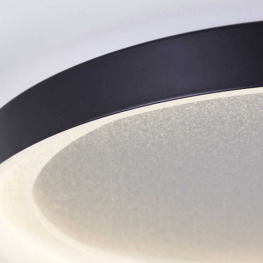 Brilliant - LED Plafonjera QUITO LED/24W/230V 3000K pr. 33 cm crno