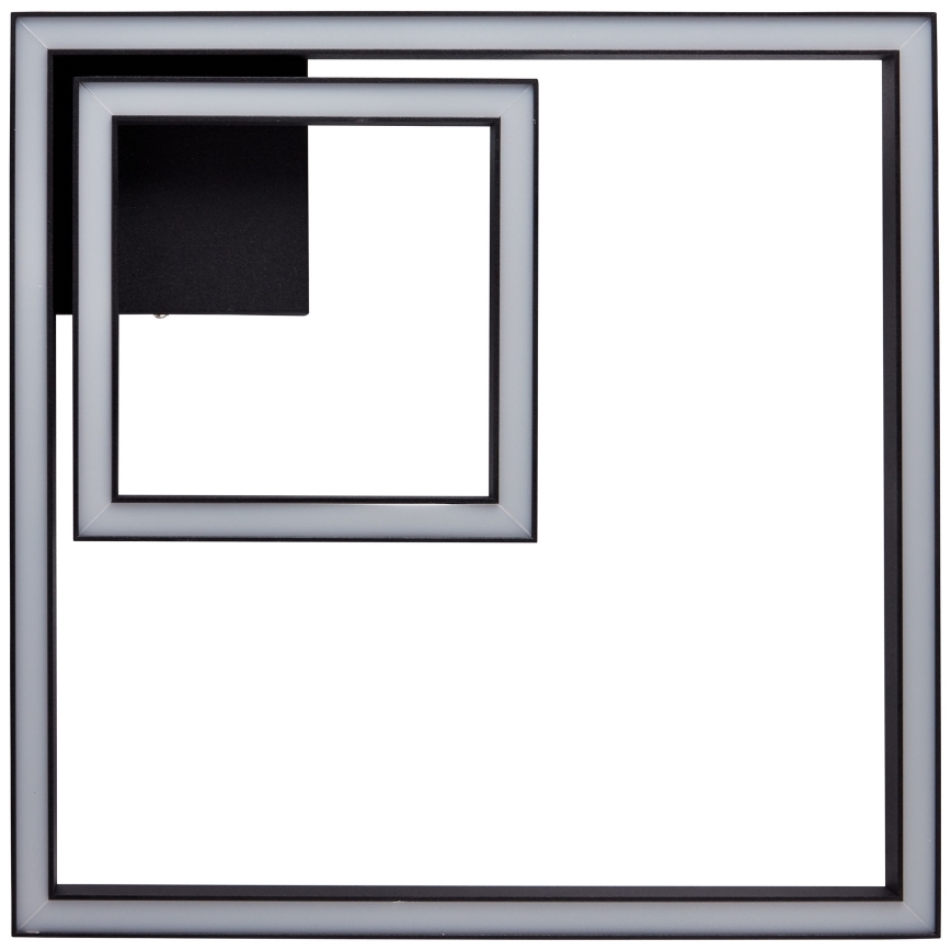 Brilliant - LED Plafonjera QUON LED/24W/230V 3000K 40x40 cm crno