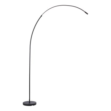 Brilliant - LED Prigušiva dodirna stojeća lampa BOW LED/14W/230V 3000/4000/6500K crno