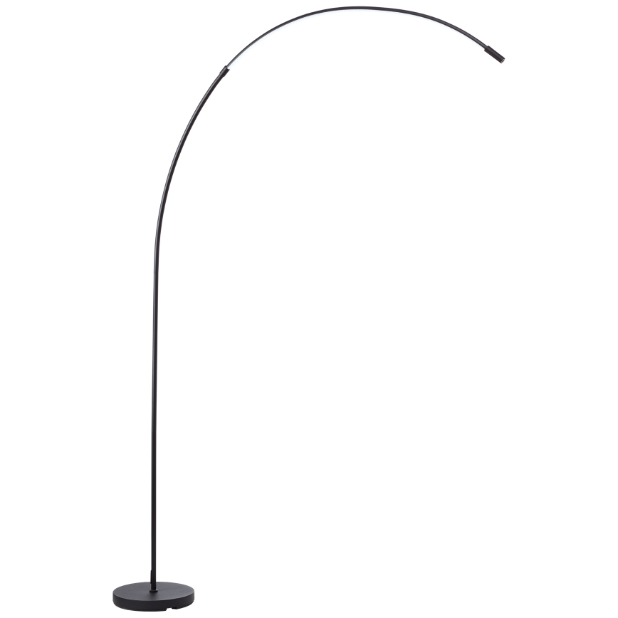 Brilliant - LED Prigušiva dodirna stojeća lampa BOW LED/14W/230V 3000/4000/6500K crno