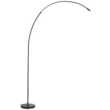 Brilliant - LED Prigušiva dodirna stojeća lampa BOW LED/14W/230V 3000/4000/6500K crno