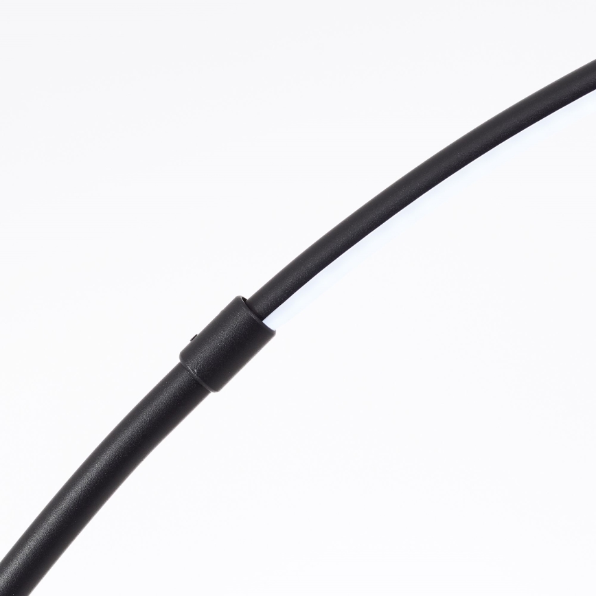Brilliant - LED Prigušiva dodirna stojeća lampa BOW LED/14W/230V 3000/4000/6500K crno
