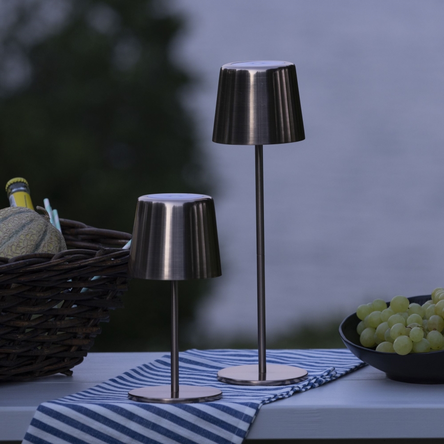 Brilliant - LED Prigušiva dodirna vanjska lampa XAANA LED/4W/5V 3000/4000/6500K IP44 bakreno