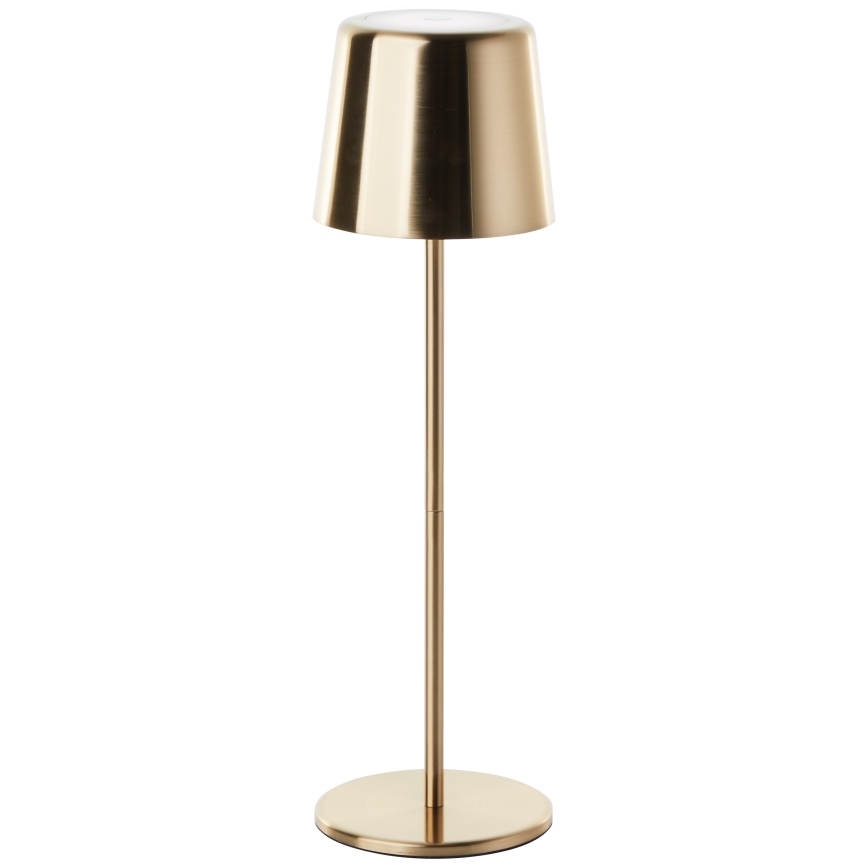 Brilliant - LED Prigušiva dodirna vanjska lampa XAANA LED/4W/5V 3000/4000/6500K IP44 zlatna