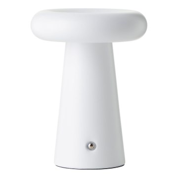 Brilliant - LED Prigušiva dodirna vanjska stona lampa MUFFIN LED/3W/5V USB IP44 bela
