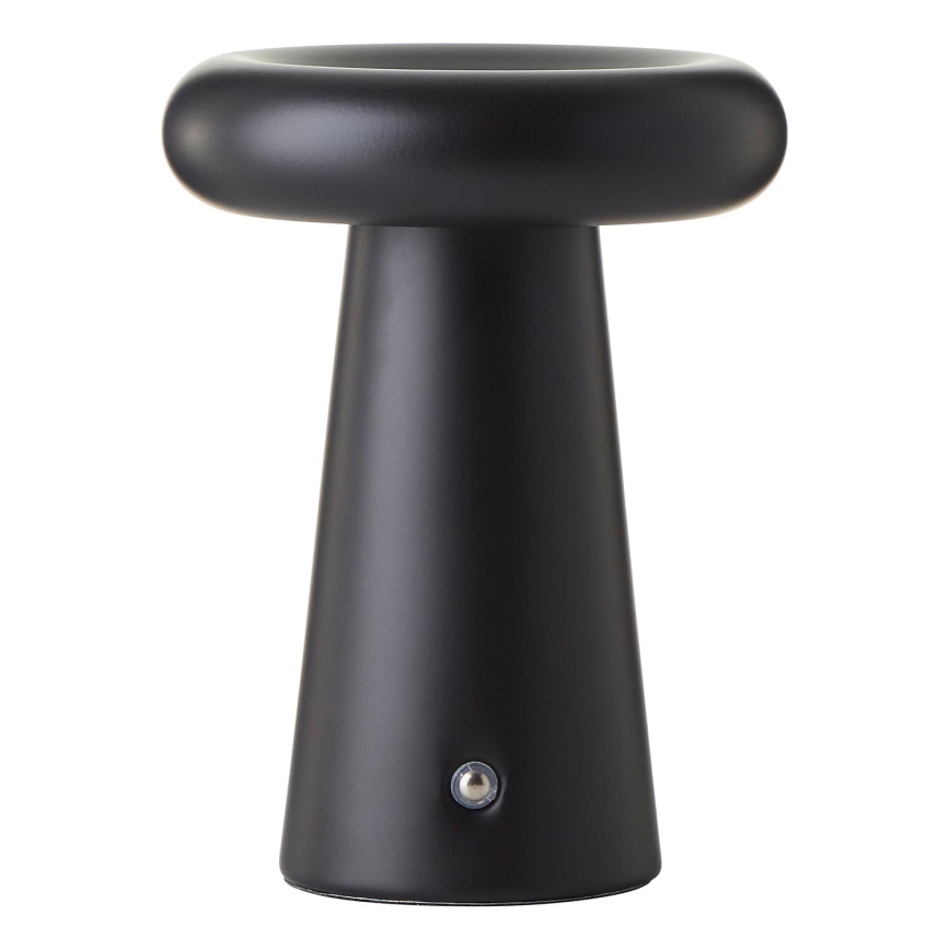 Brilliant - LED Prigušiva dodirna vanjska stona lampa MUFFIN LED/3W/5V USB IP44 crno