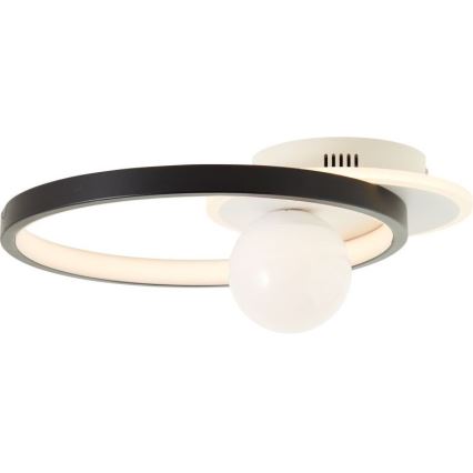 Brilliant - LED Prigušiva plafonjera ATLANTA LED/24W/230V crno/bela