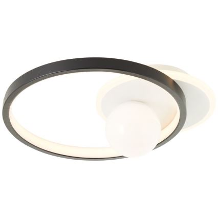Brilliant - LED Prigušiva plafonjera ATLANTA LED/24W/230V crno/bela