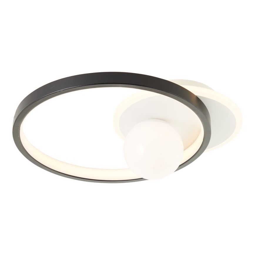 Brilliant - LED Prigušiva plafonjera ATLANTA LED/24W/230V crno/bela