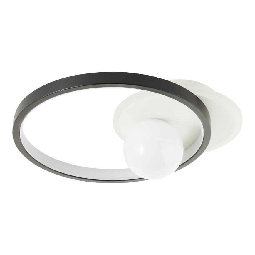 Brilliant - LED Prigušiva plafonjera ATLANTA LED/24W/230V crno/bela