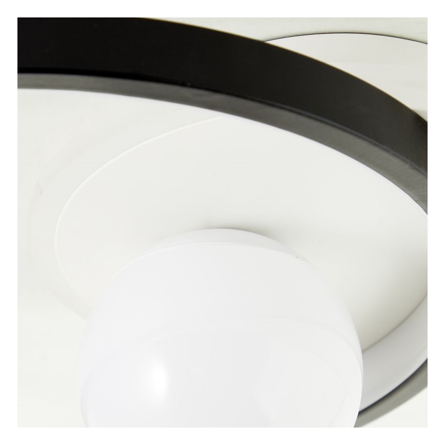 Brilliant - LED Prigušiva plafonjera ATLANTA LED/24W/230V crno/bela