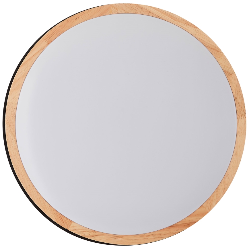 Brilliant - LED Prigušiva plafonjera BAARLO LED/24W/230V pr. 35 cm crno/fikus elastika - FSC sertifikovano