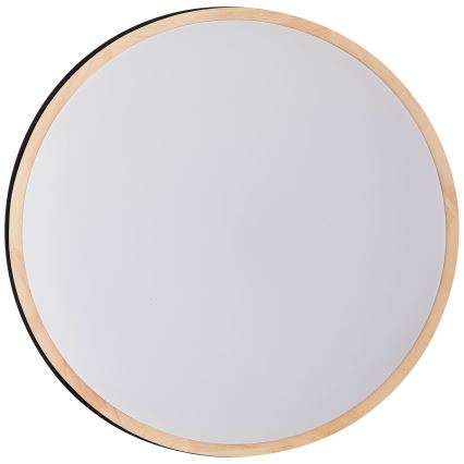 Brilliant - LED Prigušiva plafonjera BAARLO LED/36W/230V 3000-6500K pr. 50 cm crno/fikus elastika + Daljinski upravljač - FSC sertifikovano