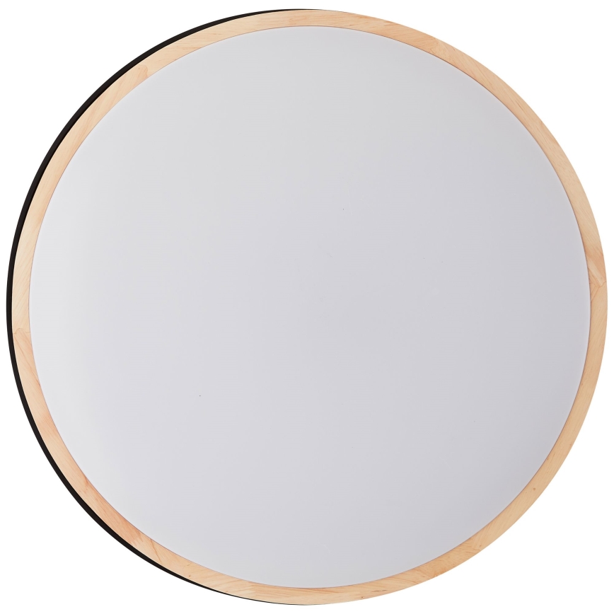 Brilliant - LED Prigušiva plafonjera BAARLO LED/36W/230V 3000-6500K pr. 50 cm crno/fikus elastika + Daljinski upravljač - FSC sertifikovano
