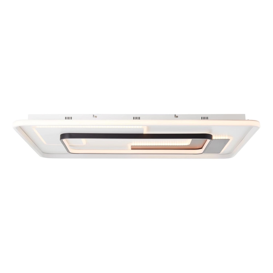 Brilliant - LED Prigušiva plafonjera BARDEN LED/57W/230V 3000-6800K 60x90 cm bela + Daljinski upravljač