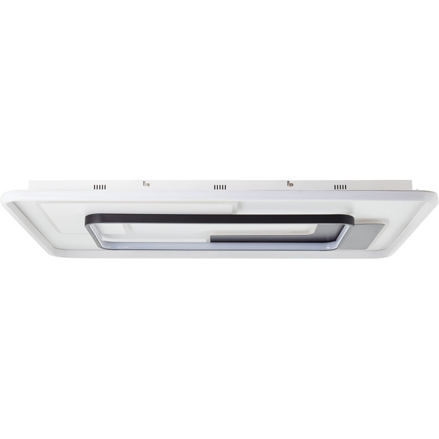 Brilliant - LED Prigušiva plafonjera BARDEN LED/57W/230V 3000-6800K 60x90 cm bela + Daljinski upravljač