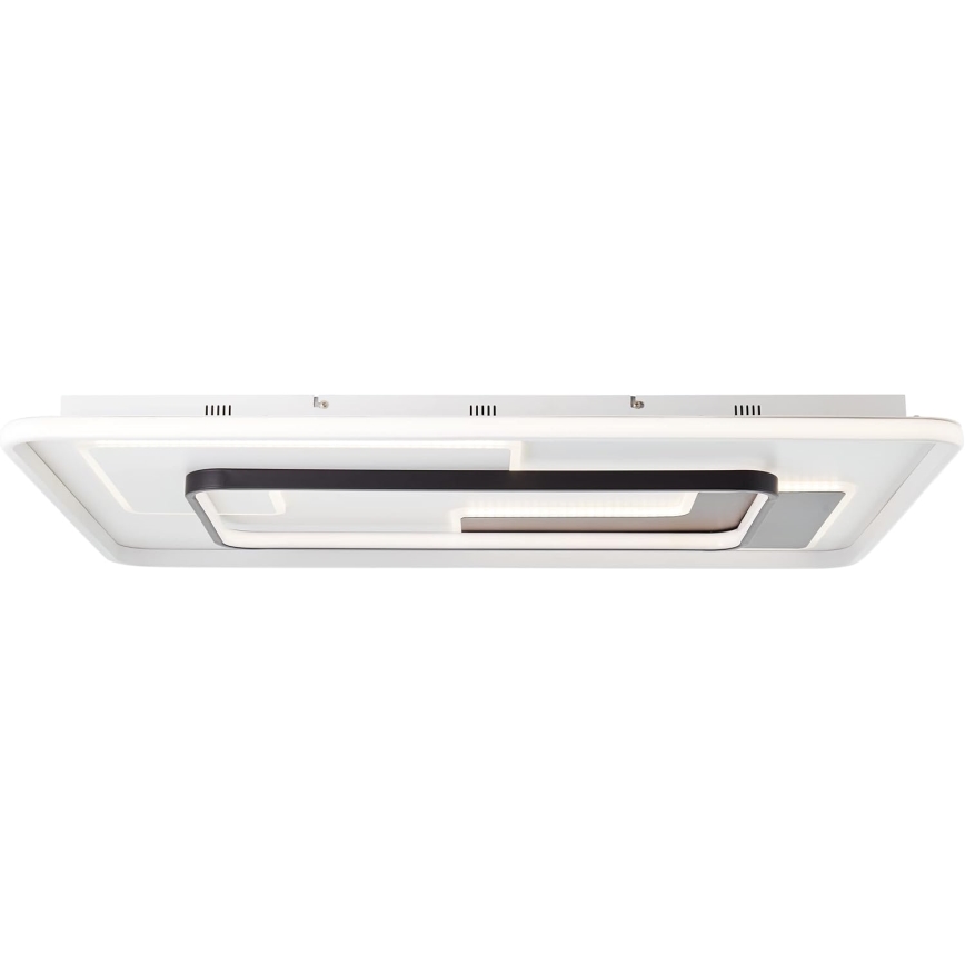 Brilliant - LED Prigušiva plafonjera BARDEN LED/57W/230V 3000-6800K 60x90 cm bela + Daljinski upravljač