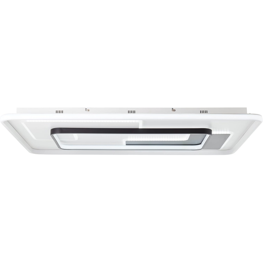 Brilliant - LED Prigušiva plafonjera BARDEN LED/57W/230V 3000-6800K 60x90 cm bela + Daljinski upravljač