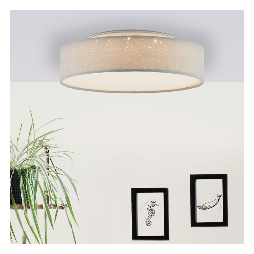 Brilliant - LED Prigušiva plafonjera BASKA LED/12W/230V pr. 38 cm 3000K