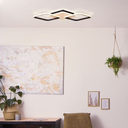 Brilliant - LED Prigušiva plafonjera DENNET LED/40W/230V 3000K 62x62 cm