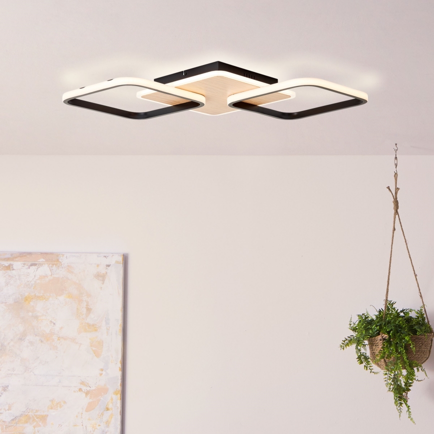 Brilliant - LED Prigušiva plafonjera DENNET LED/40W/230V 3000K 62x62 cm