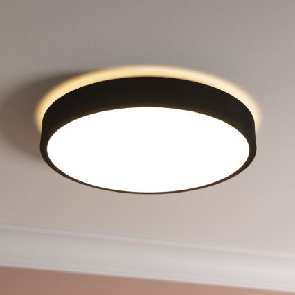 Brilliant - LED Prigušiva plafonjera FILIZ LED/24W/230V pr. 38,5 cm crno