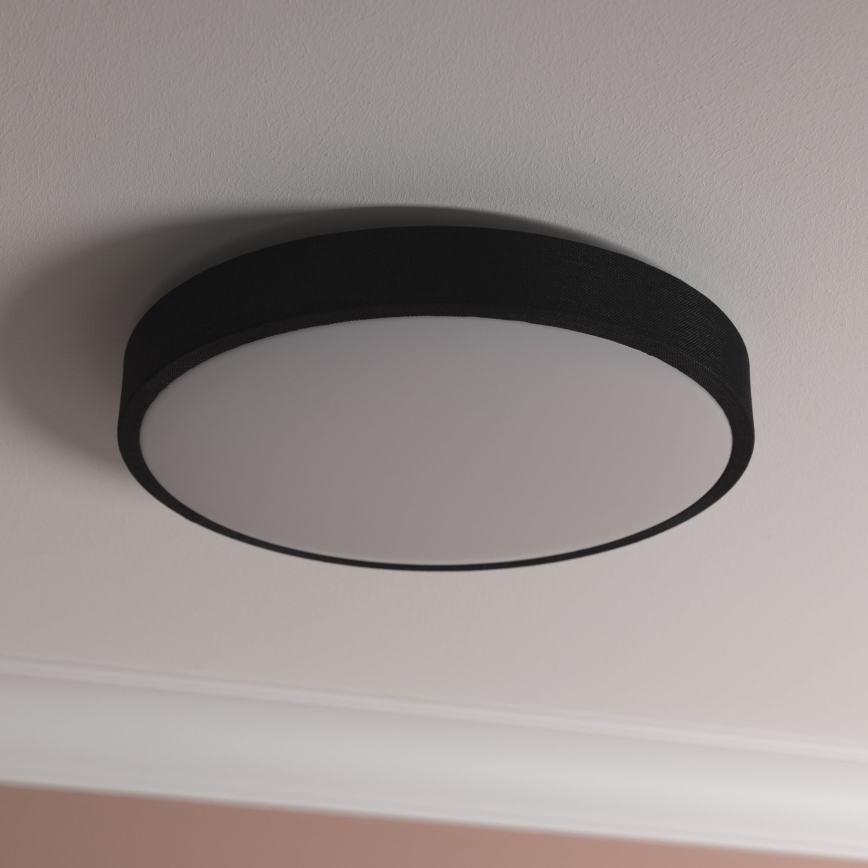 Brilliant - LED Prigušiva plafonjera FILIZ LED/24W/230V pr. 38,5 cm crno
