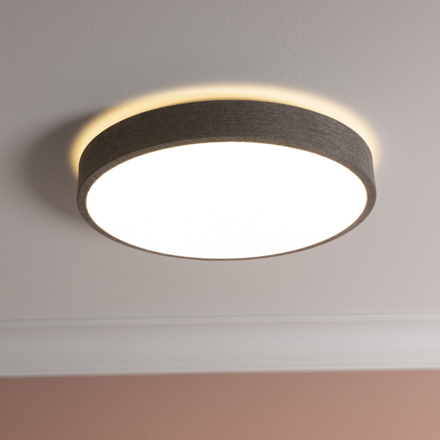 Brilliant - LED Prigušiva plafonjera FILIZ LED/24W/230V pr. 38,5 cm sivo
