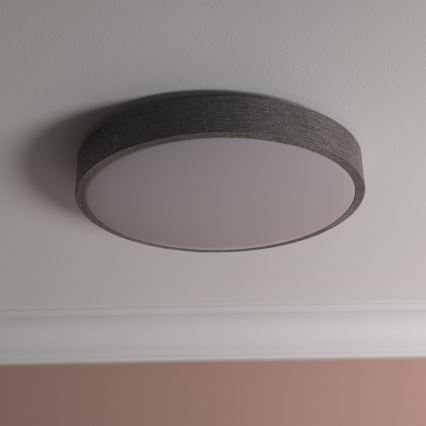 Brilliant - LED Prigušiva plafonjera FILIZ LED/24W/230V pr. 38,5 cm sivo