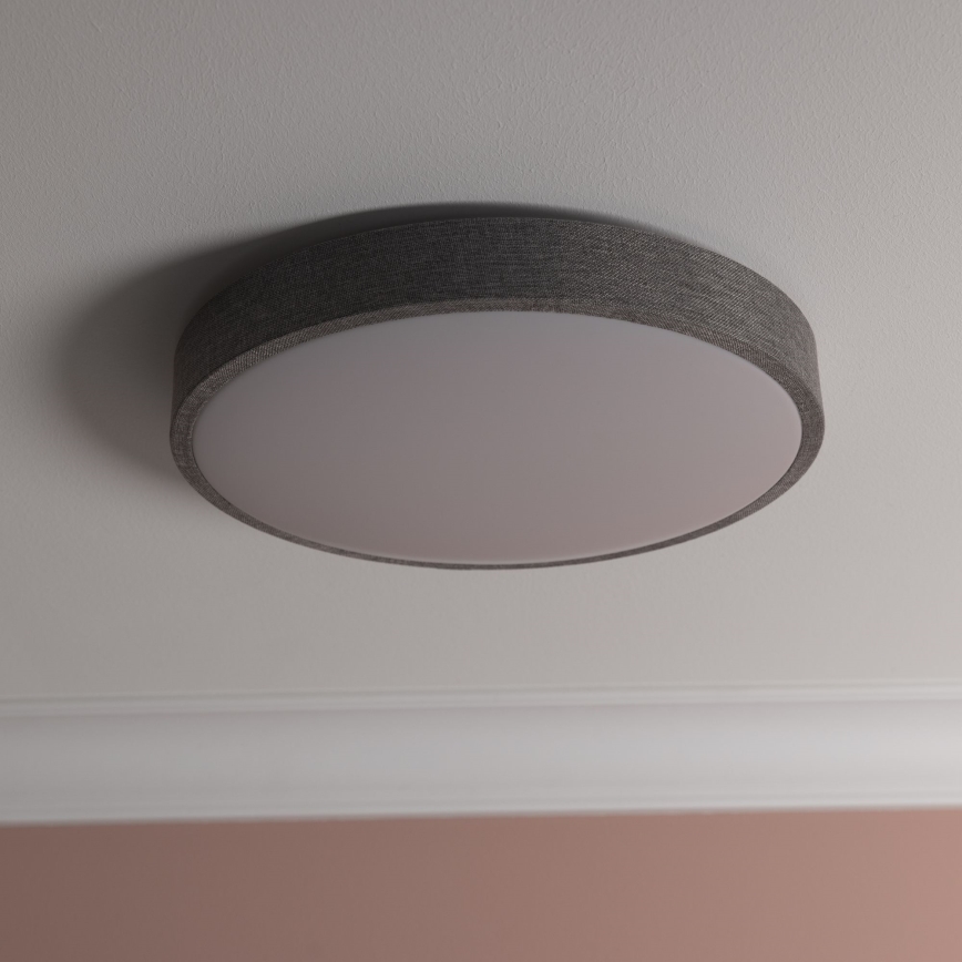 Brilliant - LED Prigušiva plafonjera FILIZ LED/24W/230V pr. 38,5 cm sivo