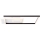 Brilliant - LED Prigušiva plafonjera IORGO LED/40W/230V 3000K 43,5x43,5 cm bela/crno