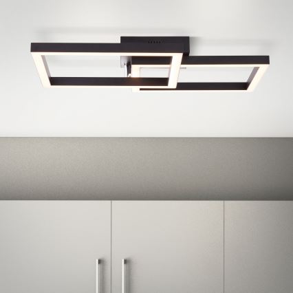 Brilliant - LED Prigušiva plafonjera KJORN LED/32W/230V 3000K crno