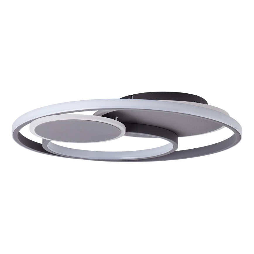 Brilliant - LED Prigušiva plafonjera RUNDA LED/50W/230V 3000-6500K crno + Daljinski upravljač