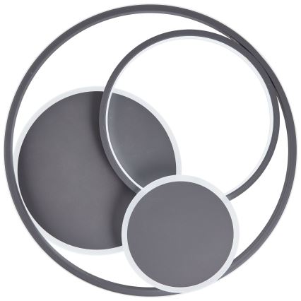 Brilliant - LED Prigušiva plafonjera RUNDA LED/50W/230V 3000-6500K crno + Daljinski upravljač