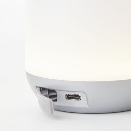 Brilliant - LED Prigušiva spoljašnja stona lampa GEMMA LED/1,9W/5V IP44 bela