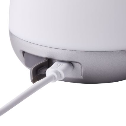 Brilliant - LED Prigušiva spoljašnja stona lampa GEMMA LED/1,9W/5V IP44 bela