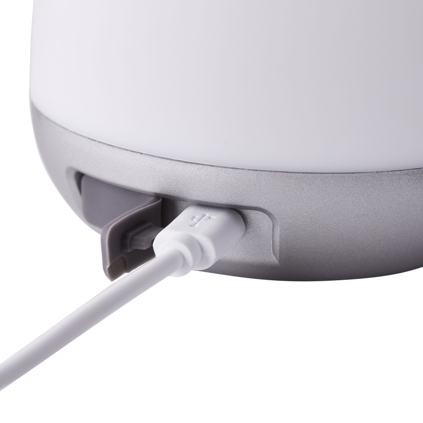 Brilliant - LED Prigušiva spoljašnja stona lampa GEMMA LED/1,9W/5V IP44 bela