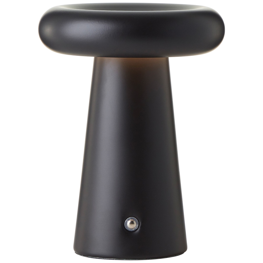 Brilliant - LED Prigušiva dodirna vanjska stona lampa MUFFIN LED/3W/5V USB IP44 crno