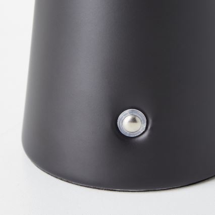 Brilliant - LED Prigušiva dodirna vanjska stona lampa MUFFIN LED/3W/5V USB IP44 crno