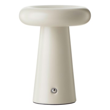 Brilliant - LED Prigušiva stona lampa na dodir MUFFIN LED/3W/5V USB IP44 kremasta