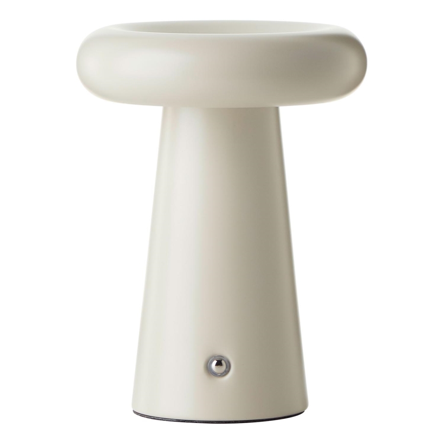 Brilliant - LED Prigušiva stona lampa na dodir MUFFIN LED/3W/5V USB IP44 kremasta