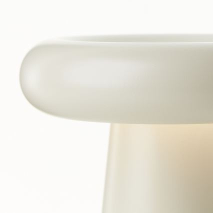 Brilliant - LED Prigušiva stona lampa na dodir MUFFIN LED/3W/5V USB IP44 kremasta