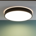 Brilliant - LED prigušiva stropna svetiljka SLIMLINE LED/60W/230V 3000-6500K prečnik 49 cm crna + daljinski upravljač