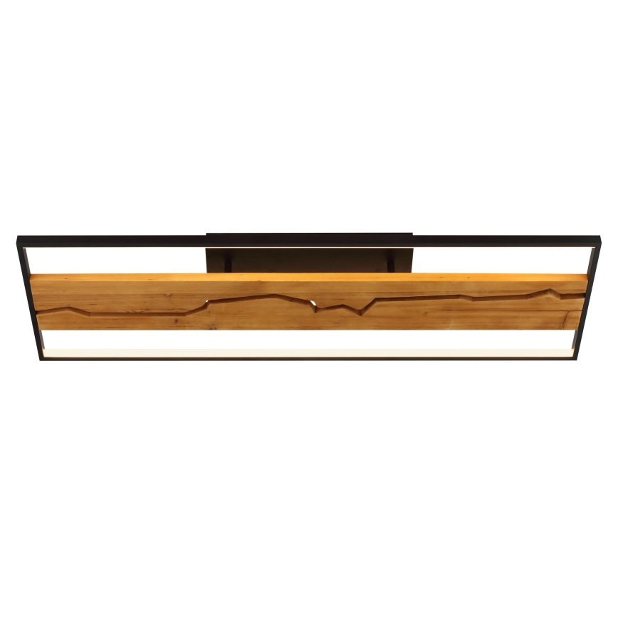 Brilliant - LED prigušiva stropna svetiljka THUNDER LED/42W/230V borovina