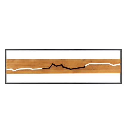 Brilliant - LED prigušiva stropna svetiljka THUNDER LED/42W/230V borovina