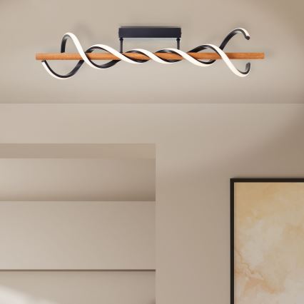 Brilliant - LED Prigušivi nadgradni luster AMALIA LED/38W/230V bor - FSC sertifikovano