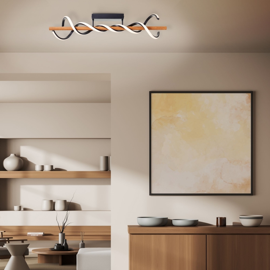 Brilliant - LED Prigušivi nadgradni luster AMALIA LED/38W/230V bor - FSC sertifikovano
