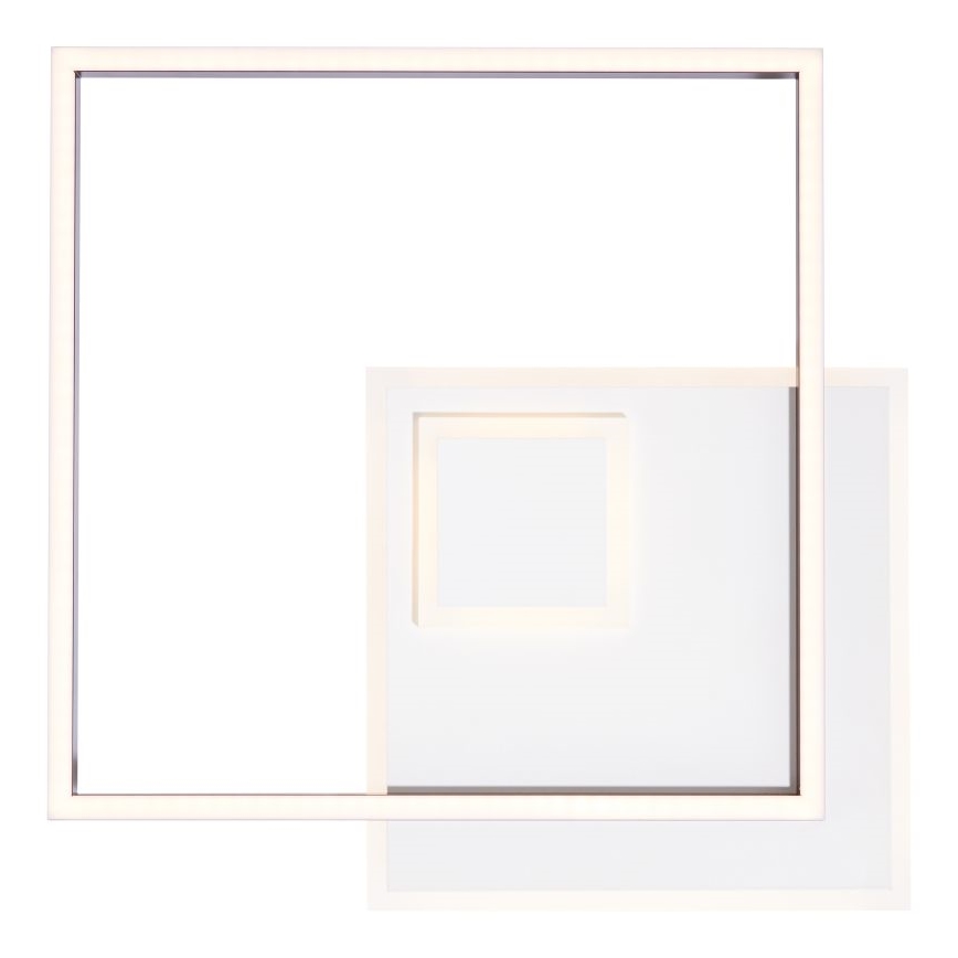 Brilliant - LED Prigušiva plafonjera IORGO LED/40W/230V 3000K 43,5x43,5 cm bela/crno